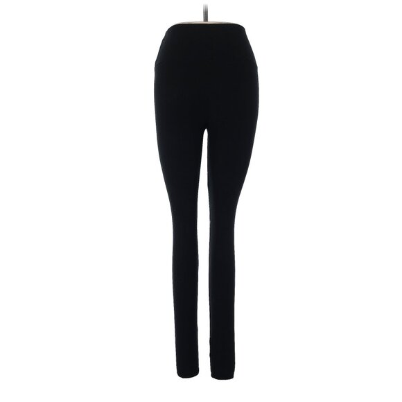 Orvis Classic Collection Base Layer Fuzzy Soft Fleece Lined Solid Leggings Pants - Picture 2 of 2